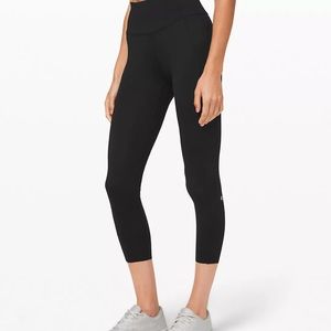 lululemon leggings fast and free crop 19”